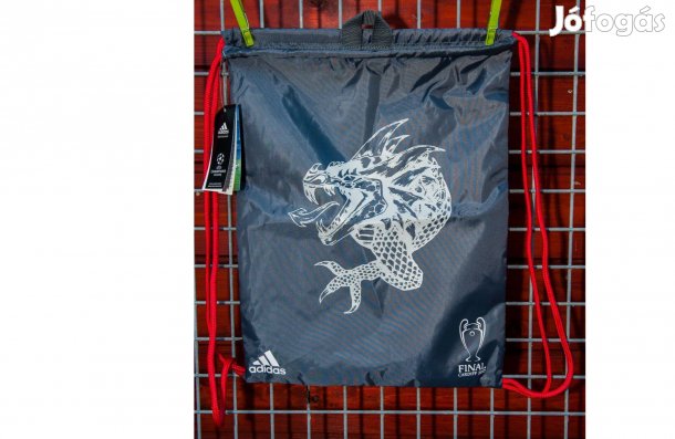 Bajnokok Ligája döntő Cardiff 2017 szürke eredeti adidas tornazsák