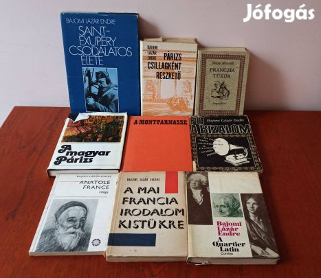 Bajomi Lázár Endre könyvcsomag / 10 db könyv