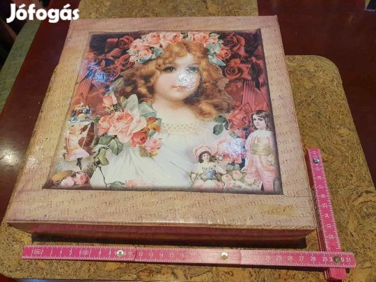 Bájos karácsonyi képkirakó ajándékozható kockákkal puzzle