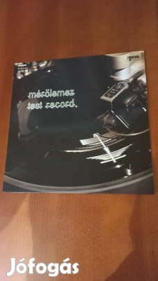 Bakelit Mérőlemez új állapotban.