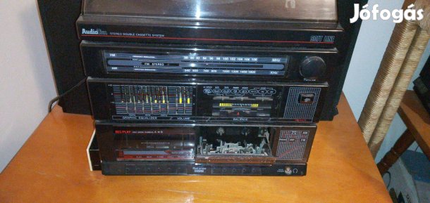 Bakelit kazetta rádiós hifi