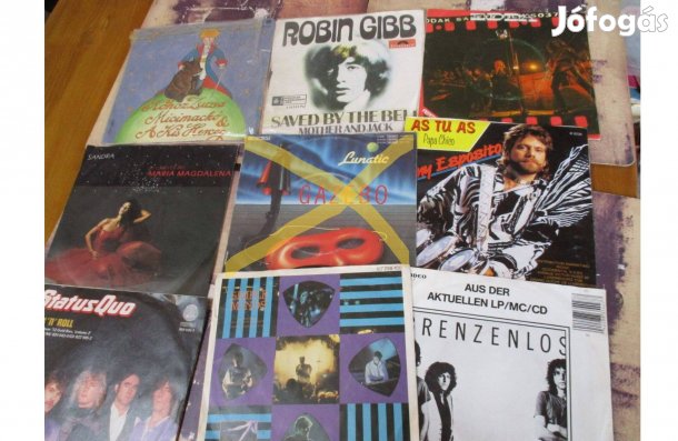 Bakelit kislemezek (SP) eladók