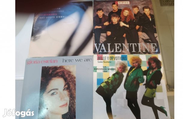 Bakelit kislemezek (SP) eladók