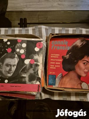 Bakelit ks lemez 66 db