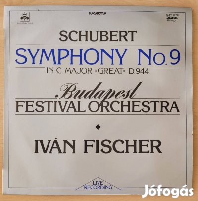 Bakelit lemez Franz Schubert - Symphony No. 9