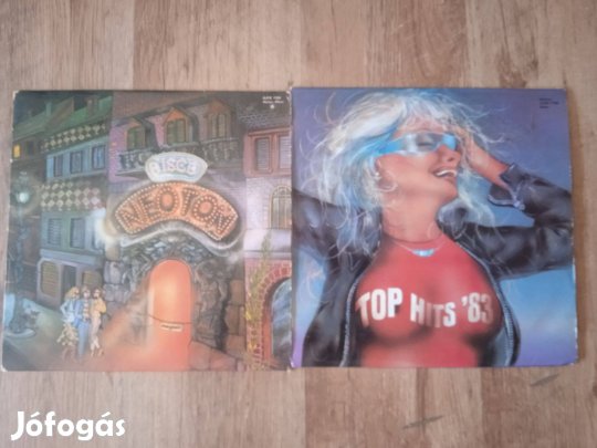 Bakelit lemez Neoton Familia Disco vagy Top hits Lp
