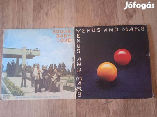 Bakelit lemez Wings Paul Mccartney vagy Sugar Baby Love Lp