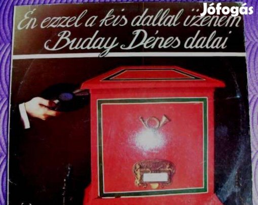 Bakelit lemez: Budai Dénes nótázik