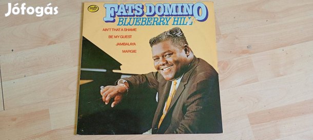 Bakelit lemez hanglemez fats domino 1980