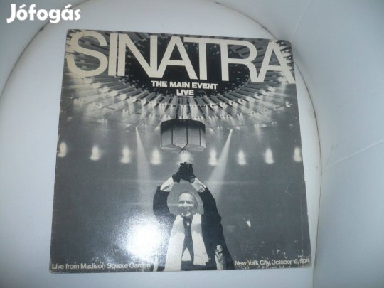 Bakelit lemez hanglemez frank sinatra live 1974