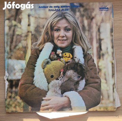 Bakelit lemez használt Halász Judit: Amikor én még kislány voltam