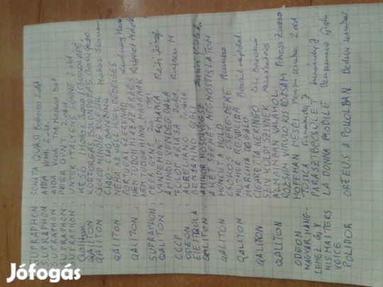 Bakelit lemezek 24db