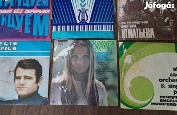 Bakelit lemezek 6 db