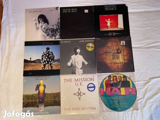 Bakelit lemezek igényes gyűjtőnek, valamint sok pop-rock-klasszikus