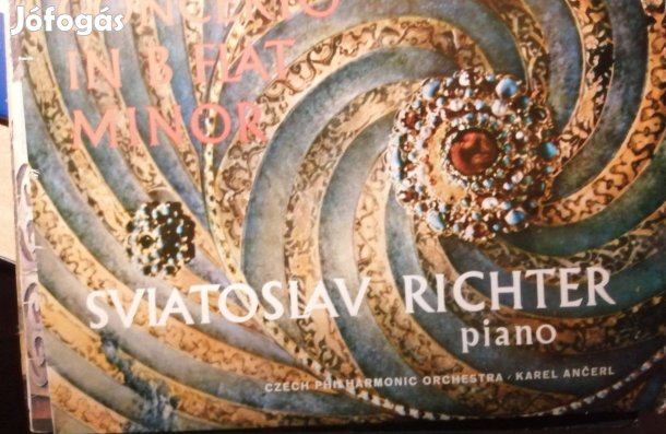 Bakelit nagy lemez Sviatoslav Richter