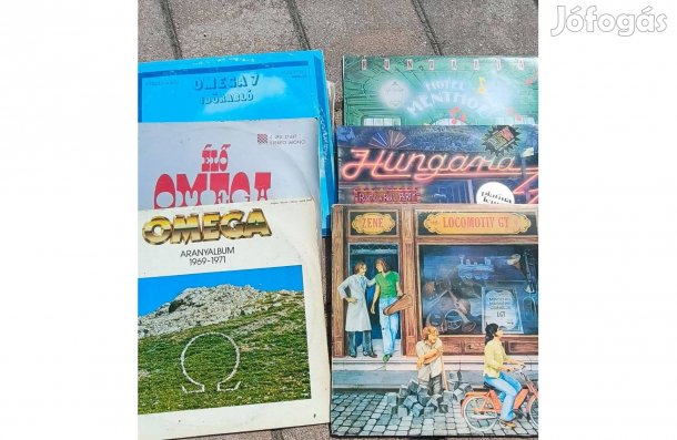 Bakelit nagylemez LP Omega Hungária LGT eladó