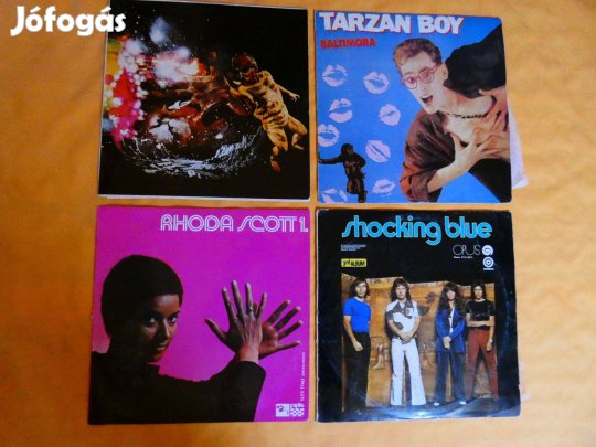 Bakelit nagylemezek / 4db egyben /