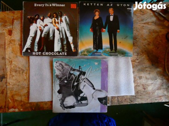 Bakelit nagylemezek / 5db /