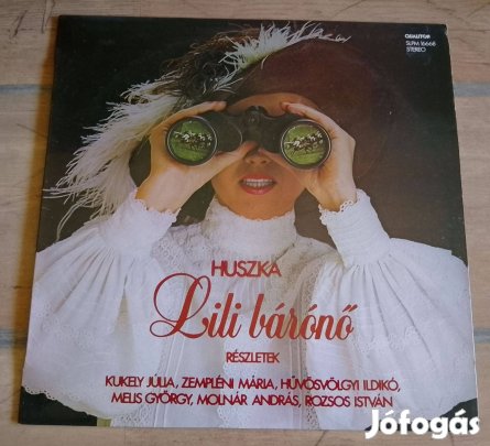 Bakelitlemez - Huszka Jenő - Lili bárónő