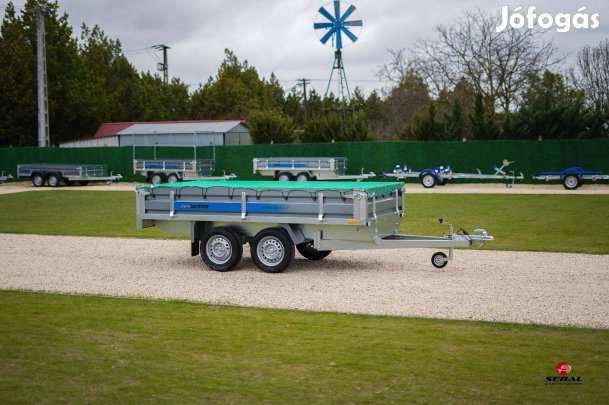 Bakon új alsókerekes 3m-es utánfutó akciósan rendszámmal 849.000 Ft!