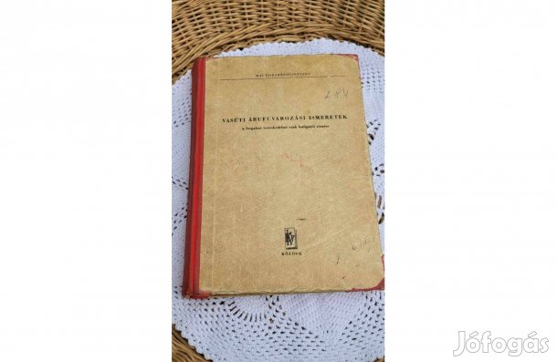 Baksa Béla Vasúti árufuvarozási ismeretek