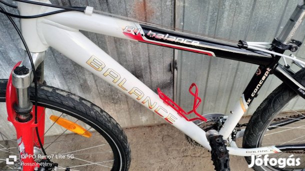 Balance könnyű alu 3x8 seb. hibátlan tárcsafékes MTB kerékpár