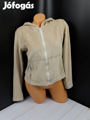 Balance krémszínű vajszínű női kardigán cipzáros