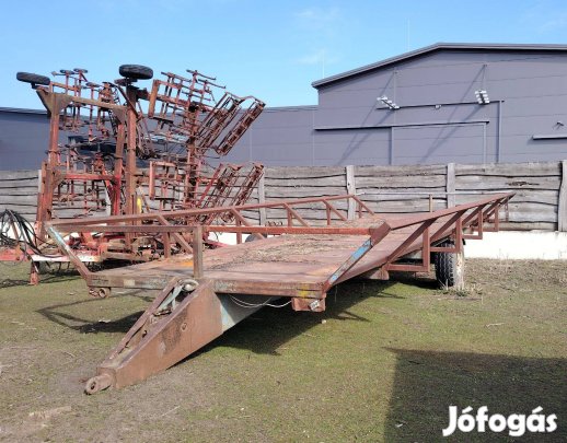 Bálaszállító 1 tengelyes pótkocsi