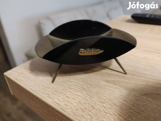 Balaton fém asztalka retro dísz -Ritkaság