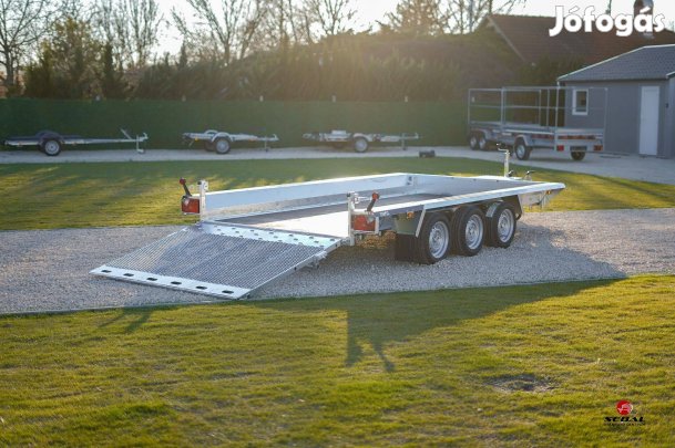 Balatonakarattyán új Sebal gépszállító utánfutó (3500kg-os) akciósan