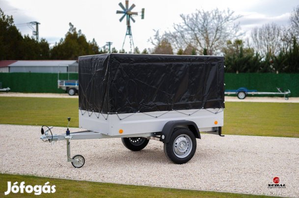 Balatonakarattyán új ponyvás utánfutó rendszámmal akciósan 559.000 Ft!