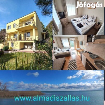 Balatonalmádiban Last Minute Árak Ápril 30.-ig .16 000Ft/2fő/Apartman