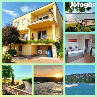 Balatonalmádiban Olcsó 2-3-4fős apartmanok vízparttól 300m -re
