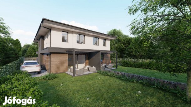 Balatonföldváron új építésú villában kertkapcsolatos lakás