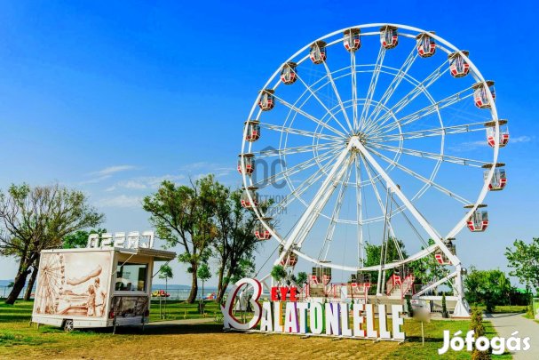 Balatonlellei eladó telek