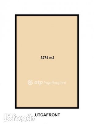 Balatonszárszói eladó 3274 nm-es telek