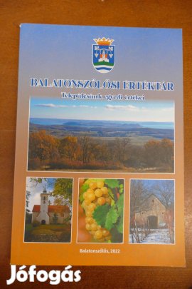 Balatonszőlősi értéktár ( helytörténeti kiadvány, szerző által dedikál