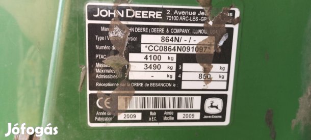Bálázó John Deere