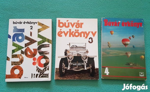 Balázs Dénes: Búvár évkönyvek (2., 3., 4. szám)