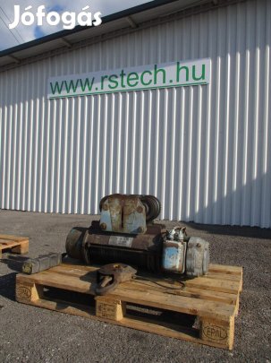 Balcancar Ipari daru, 1000 kg 12.5m futómacska drótköteles emelő (1914