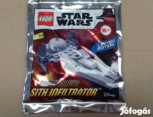 Baljós árnyak limitált új Star Wars LEGO Sith Infiltrator építé 75383