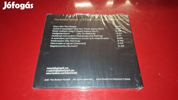 Balkan Fanatik On the road Cd Bontatlan 2014