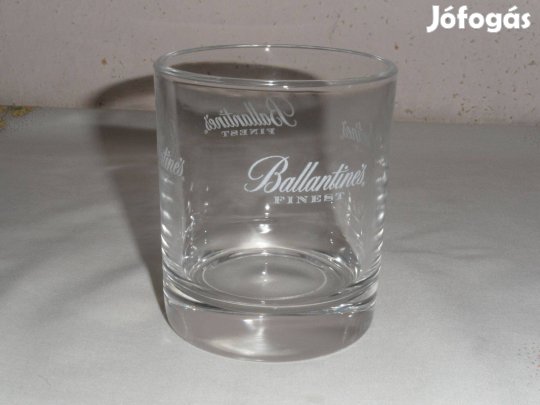 Ballantines üveg pohár