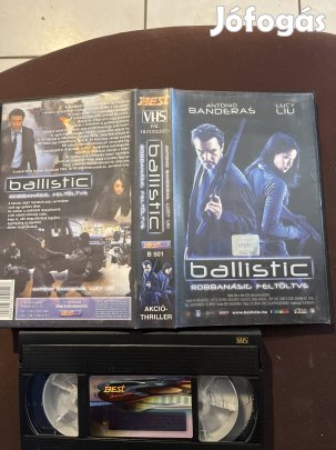 Ballistic akció vhs 