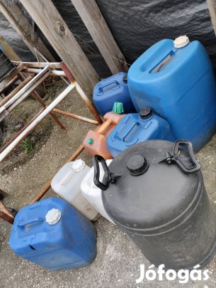 Ballonok , rekeszek kannák eladók 