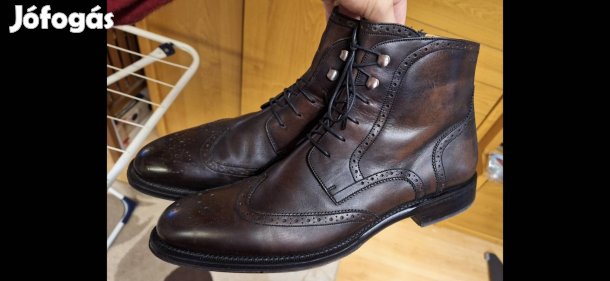 Bally luxus magasszárú elegáns bőr cipő