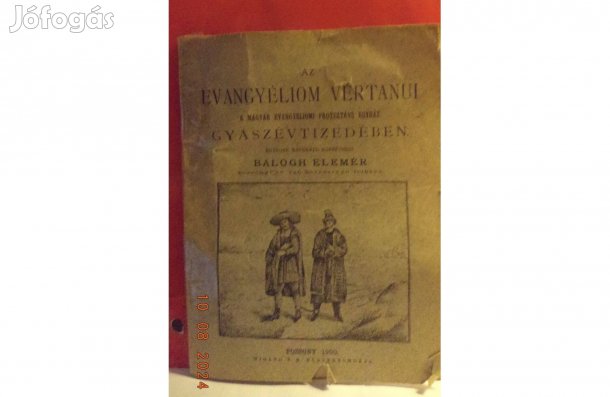 Balogh Elemér: Az evangyéliom vértanúi