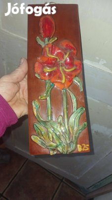 Balogh Zsuzsa kerámia fali kép