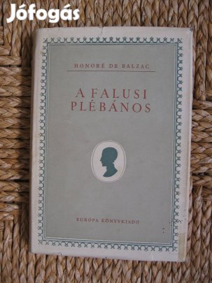 Balzac: A falusi plébános, - könyv
