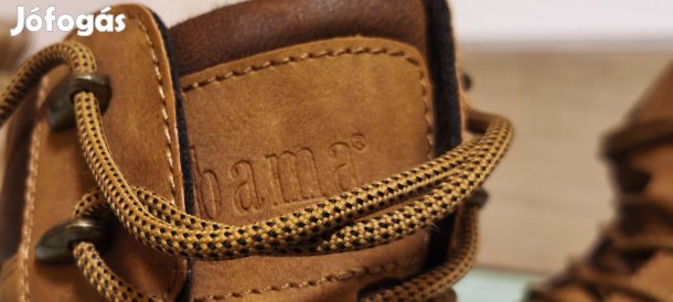Bama-tex 44es valódi bőr bakancs
